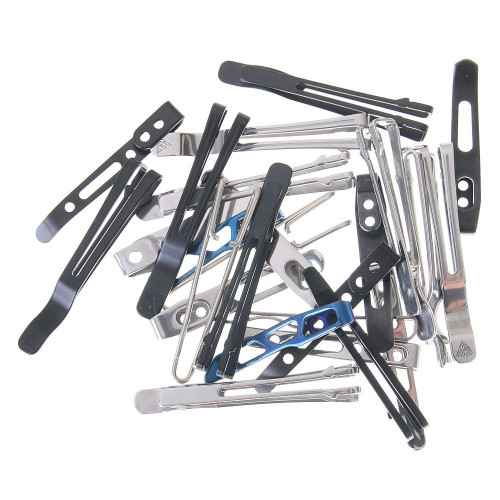 Spare clips for knives